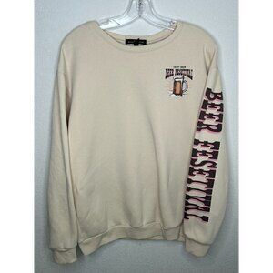 Social Scene Sweatshirt Womens Extra Large Beer Festival Colorado Craft Beer XL
